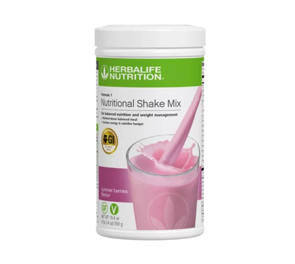 Herbalife Formula 1 Nutritional Shake Mix Summer Berries